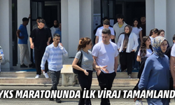 SINAV ÇIKIŞINDA DUYGU DOLU ANLAR YAŞANDI