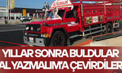 DÜZCELİ AİLE DEDE HATIRASINI "AL YAZMALIM" KAMYONUYLA YAŞATIYOR
