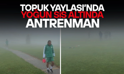 DİĞER KULÜPLER ANTRENMANI İPTAL ETTİ, BURSASPOR SİSE ALDIRMADI