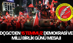 “15 TEMMUZ, MİLLİ İRADENİN DESTANSI DİRENİŞİDİR”