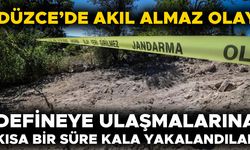 KAÇAK KAZI YAPAN İKİ KİŞİ JANDARMA TARAFINDAN GÖZALTINA ALINDI