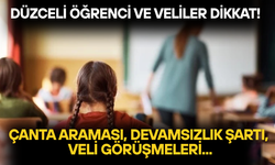 MEB'DEN OKULLARDA YENİ KURALLAR!