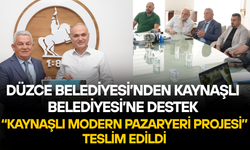 KAYNAŞLI BELEDİYE BAŞKANI EFDAL ALTUNDAL’DAN BAŞKAN ÖZLÜ’YE TEŞEKKÜR