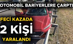 KAZA NEDENİYLE 2 KİLOMETRELİK ARAÇ KUYRUĞU OLUŞTU