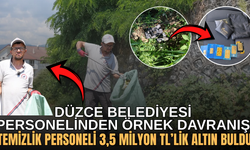 İÇİ ALTIN DOLU ÇANTA POLİSE TESLİM EDİLDİ