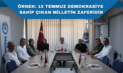 ÖRNEK: 15 TEMMUZ DEMOKRASİYE SAHİP ÇIKAN MİLLETİN ZAFERİDİR
