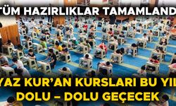 KURSLAR 6 TEMMUZ’DA BAŞLIYOR…