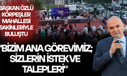 “BİZ SEÇİMDEN SEÇİME DEĞİL, HER ZAMAN SİZLERİN İÇİNDEYİZ”