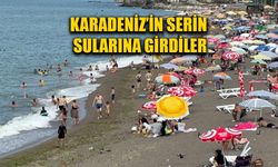 SICAK HAVAYI FIRSAT BİLENLER AKÇAKOCA SAHİLLERİNE AKIN ETTİ