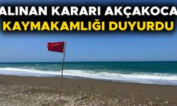 SAHİL VE PLAJLARA KIRMIZI BAYRAK ÇEKİLDİ