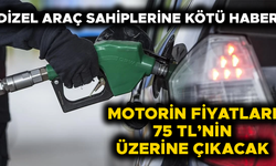 MOTORİNE KALLAVİ ZAM GELİYOR…