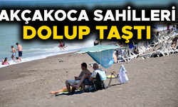 SICAK HAVADAN BUNALANLAR DENİZE GİREREK SERİNLEDİ