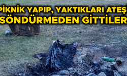 PÜRENLİ YAYLASI’NDA AZ KALSIN ORMAN YANGINI ÇIKACAKTI