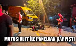 MOTOSİKLET SÜRÜCÜSÜ YARALANDI