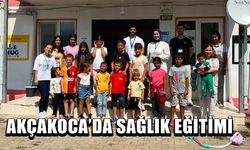 MEVSİMLİK TARIM İŞÇİSİ AİLELERİN ÇOCUKLARINA SAĞLIK EĞİTİMİ VE TARAMA YAPILDI