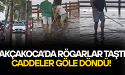 ESNAF SU BASKININA KARŞI KENDİ İMKANLARIYLA MÜCADELE ETTİ