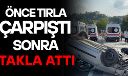 DÜZCE'DE KORKUTAN KAZA: 4 YARALI