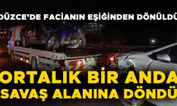 ZİNCİRLEME KAZADA 5 KİŞİ YARALANDI