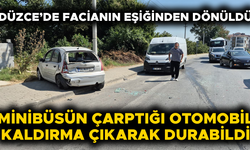 1 KİŞİNİN YARALANDIĞI KAZA GÜVENLİK KAMERALARINDA