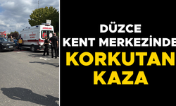 YAYA GEÇİDİNDE YAYAYA ÇARPTI