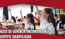 166 OKULDA GÜVENLİK ÖNLEMLERİ ARTIRILIYOR