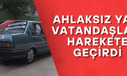 AHLAKSIZ YAZIYA CEZAİ İŞLEM UYGULANDI