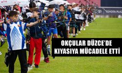 OKÇULAR DÜZCE’DE KIYASIYA MÜCADELE ETTİ