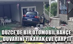OTOMOBİL SÜRÜCÜSÜ YARALANDI