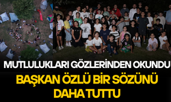 ÇOCUKLAR KAMPTA BİR ARAYA GELDİ