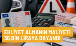 İŞTE EHLİYET İÇİN ÖDENECEK ÜCRETLER