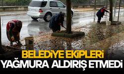 SAĞANAK YAĞIŞIN ALTINDA ÇALIŞAN EKİPLER VATANDAŞIN TAKDİRİNİ TOPLADI