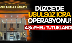 EŞ ZAMANLI OPERASYONDA 4 KİŞİ TUTUKLANDI