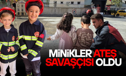 İTFAİYE HAFTASI’NI ANAOKULU ÖĞRENCİLERİYLE KUTLUYORLAR