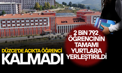 DÜZCE YURT HİZMETLERİNDE TÜRKİYE’YE ÖRNEK OLDU