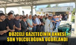 CENAZE TÖRENİNE ÖZLÜ DE KATILDI