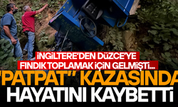FINDIK TOPLAMAK İÇİN GELDİĞİ MEMLEKETİNDE VEFAT ETTİ