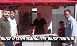 DÜZCE’NİN KÜLTÜREL VE TURİZM DEĞERLERİ ANLATILDI
