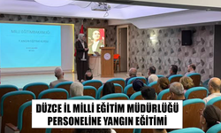 YANGINLARA KARŞI ALINMASI GEREKEN ÖNLEMLER ANLATILDI