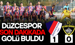 DÜZCESPOR, BEYKOZ MAÇINDA OLAYLI SON! MAÇ TATİL EDİLDİ