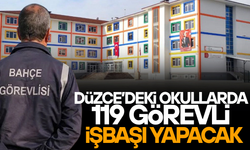 ÖĞRENCİLERİN GÜVENLİĞİ İÇİN 119 BAHÇE GÖREVLİSİ SAHADA OLACAK