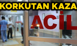 OTOMOBİLİN ÇARPTIĞI BİSİKLETLİ ÇOCUK YARALANDI