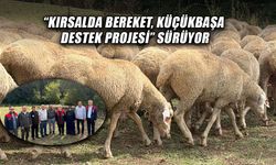 100 KÜÇÜKBAŞ HAYVAN TESLİM EDİLDİ