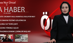 1 EYLÜL 2026 ÖNCÜ ANA HABER