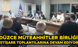 SEKTÖR TEMSİLCİLERİNİ BİR ARAYA GETİRDİ