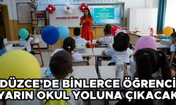 BİRİNCİ VE BEŞİNCİ SINIF ÖĞRENCİLERİ İÇİN OKULA UYUM HAFTASI YARIN BAŞLIYOR