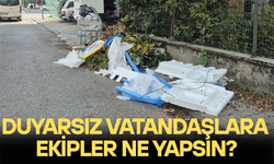 KONTEYNER VARKEN ÇÖPLER YERE ATILDI