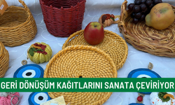 KAĞIT ÖNCE RULO ARDINDAN HASIR HALİNE GELİYOR