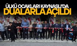 GENÇLER İÇİN KAYNAŞLI'DA OCAK AÇILDI