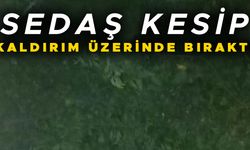 YAYALAR KALDIRIM YERİNE YOLDA YÜRÜMEK ZORUNDA KALDI