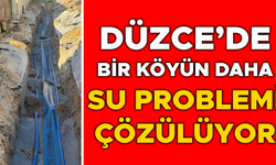İÇME SUYU ALTYAPI ÇALIŞMALARI DEVAM EDİYOR
